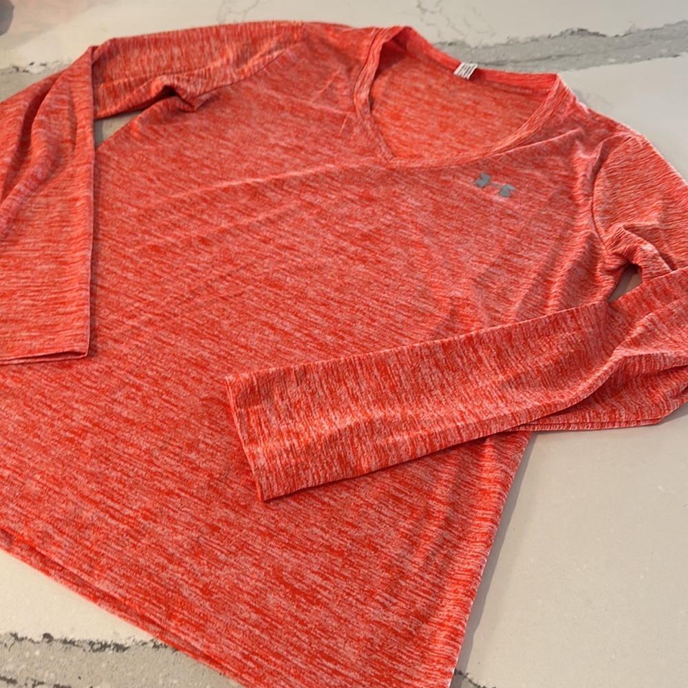 Under Armour Orange Long Sleeve